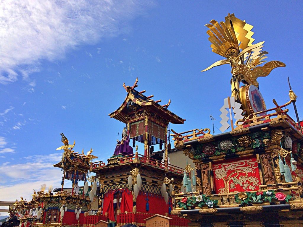 高山祭の屋台